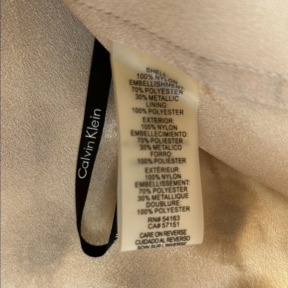 Stunning Calvin Klein Women's Embellished Blouse - Picture 5 of 6